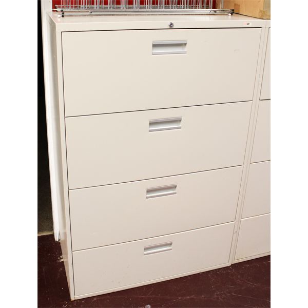 FOUR DRAWER STAPLES FILING
