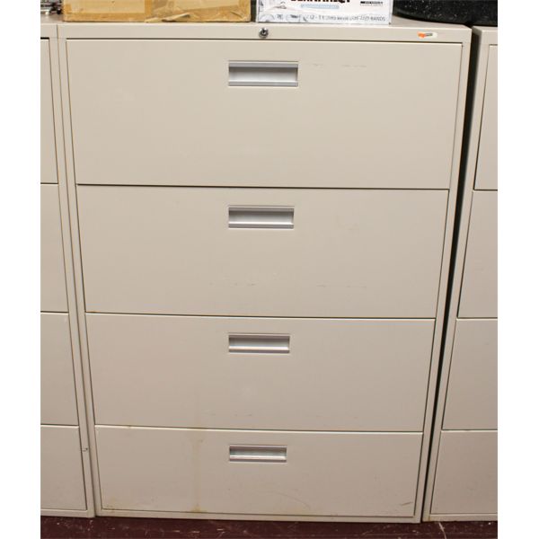 FOUR DRAWER STAPLES FILING
