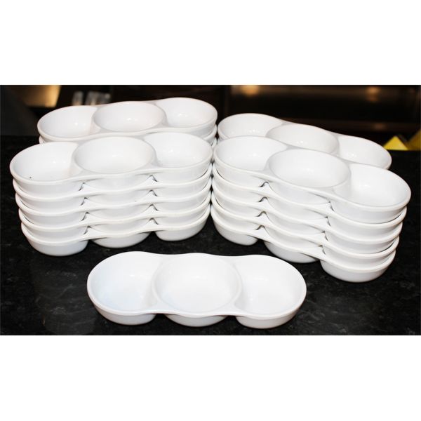 20 FADER MELAMINE CONDIMENT TRAYS 