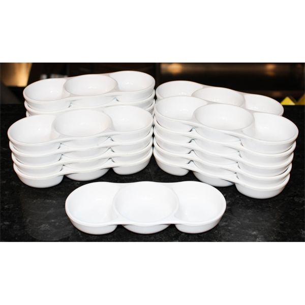 19 FADER MELAMINE CONDIMENT TRAYS