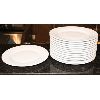 Image 1 : 14 VITREX 10 3/4" WHITE PLATES
