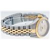Image 6 : Rolex Ladies Quickset 2T 18K & Steel White Roman Dial Jubilee Band Datejust Wris