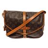 Image 1 : Louis Vuitton Brown Monogram Canvas Saumur 30cm Shoulder Bag