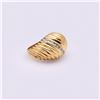 Image 2 : 18K Yellow Gold & Diamond Dress Ring