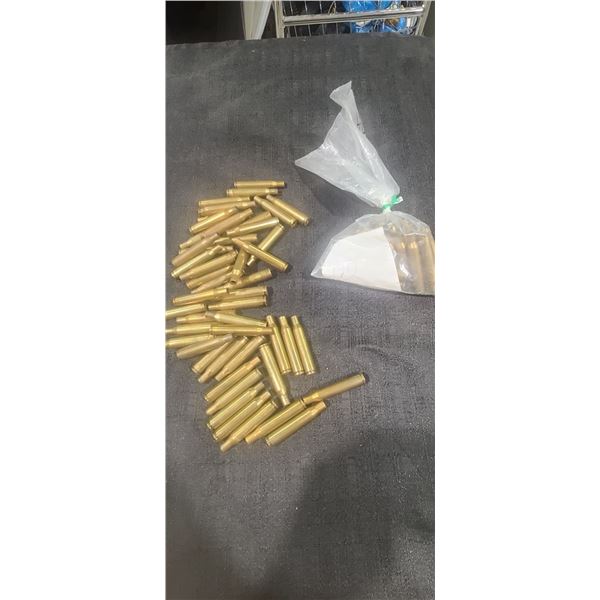 51 WINCHESTER .270 BRASS AND 21 FRONTIER 270 WIN BRASS