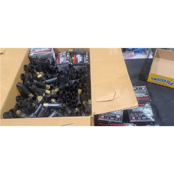 18X12X11" BOX OF SPENT BLIND SIDE SHELLS