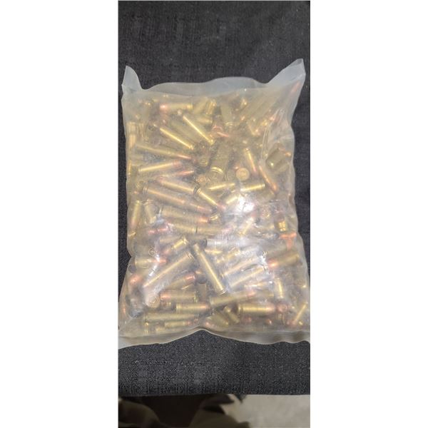 ROUGHLY 15LBS OF FACTORY MISSLOADS A MIX OF RFLE AND PISTOL AMMUNITION  MARKED DISPOSAL. BRASS/BULLE