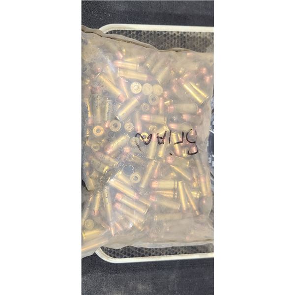 ROUGHLY 19LBS OF FACTORY MISSLOADS A MIX OF RFLE AND PISTOL AMMUNITION  MARKED DISPOSAL. BRASS/BULLE