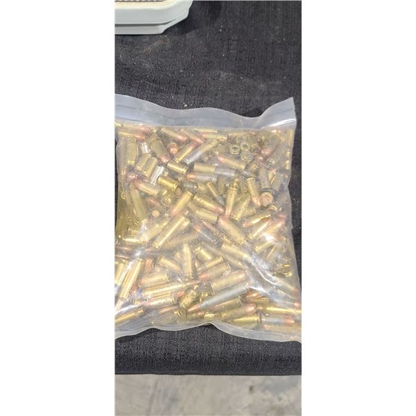 ROUGHLY 10LBS OF FACTORY MISSLOADS A MIX OF RFLE AND PISTOL AMMUNITION  MARKED DISPOSAL. BRASS/BULLE