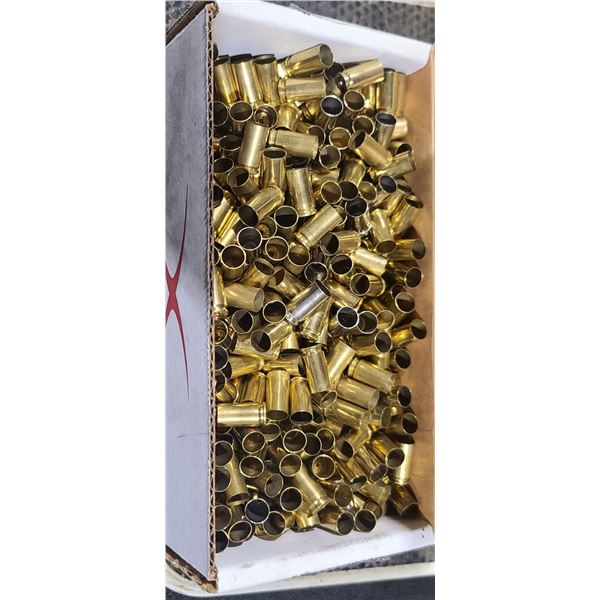 3LBS OF 9MM LUGER PRIMED/NOT PRIMED MIX