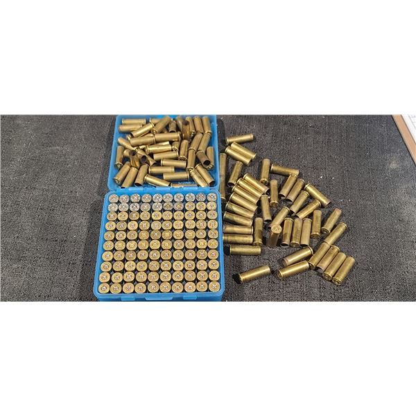140 .38 SPCL MIX OF BLAZER/WINCHESTER/PPU/SPEER/FEDERAL BRASS AND QTY40 .38PCL MAG BRASS