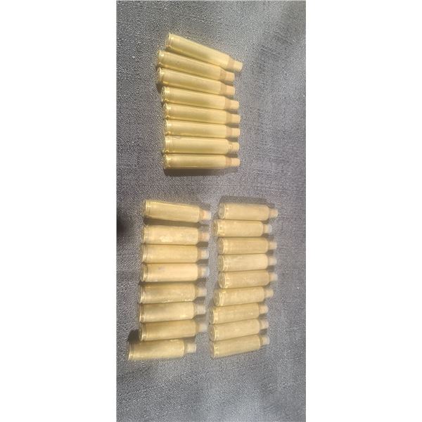 QTY17 .270 WSM BRASS AND QTY8 .25-06 BRASS