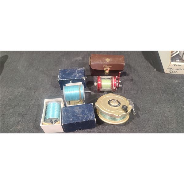 AMBASSADEUR NO.6000 REEL AND DAIWA 270 MARK OF PRECISION JAPAN REEL PLUS, TWO OCEAN CITY REELS NO994