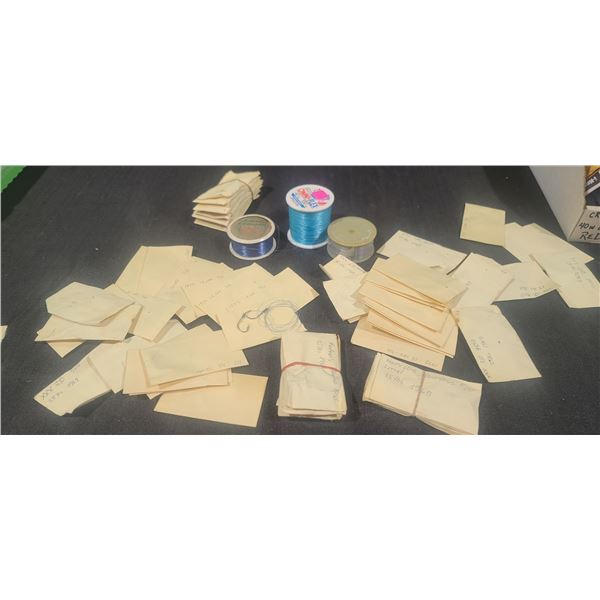 DIFFERENT SIZE HOOKS ROUGHLY 60 PACKS