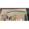 Image 5 : 4 1/2" FLASHER LURES, THREE WEIGHTS AND OTHER