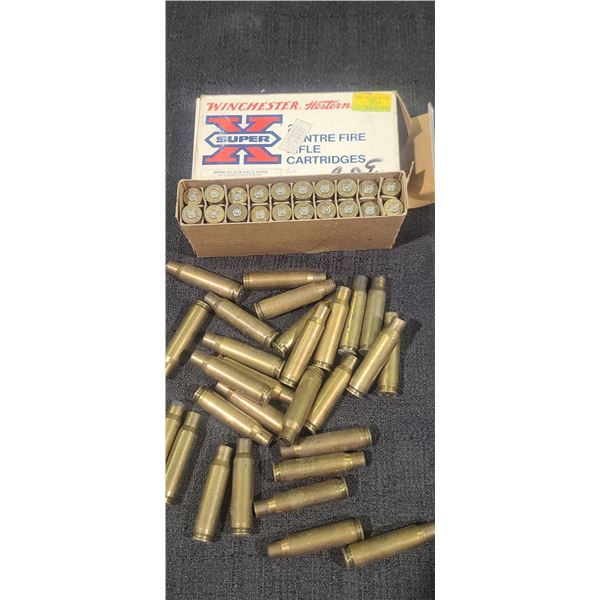 47 SPENT .308 BRASS