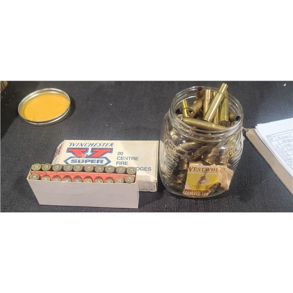 QTY 105 MIXED .30-.30 BRASS