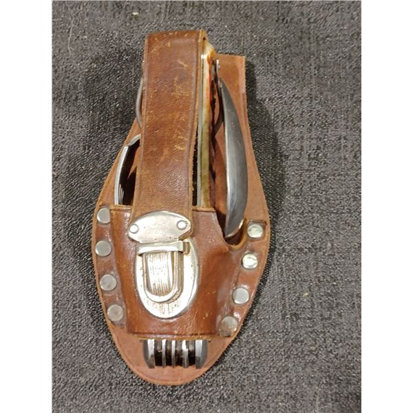 1950's BOY SCOUT CAMPING KNIFE SET UNUSED