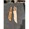 Image 1 : TWO KNIVES- ONE MADE IN FINLAND 4 1/2 INCH BLADE, THE OTHER JAPANESE NORTHCRAFT 6" BLADE