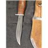 Image 4 : TWO KNIVES- ONE MADE IN FINLAND 4 1/2 INCH BLADE, THE OTHER JAPANESE NORTHCRAFT 6" BLADE