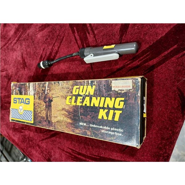 STAG GUN CLEANING KIT ALL CALIBERES AND GAUGES, BORE LIGHT