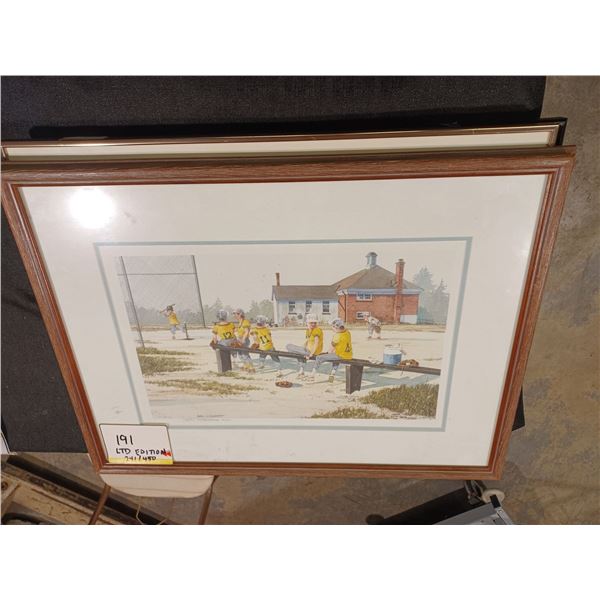 LIMITED EDITION FRAMED PRINT BY ALAN KINGSLAND 241/450 18"X 24"