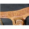 Image 4 : NATURAL LEATHER GUN HOLSTER AND BELT /CW ENGRAVING IN LEATHER WORKS