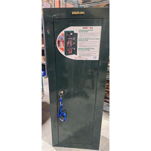 STACK ON 8-GUN  55 X 21 X 10  GUN SAFE