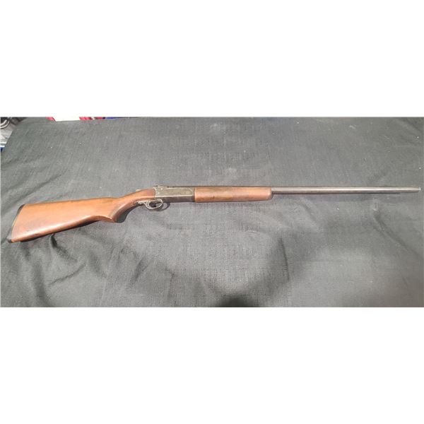 COEY MODEL 84 MADE IN CANADA 12GA 2 3/4" SINGLE SHOT - HAMMER - 30" BARREL - STOCK REDONE - FOREGRIP