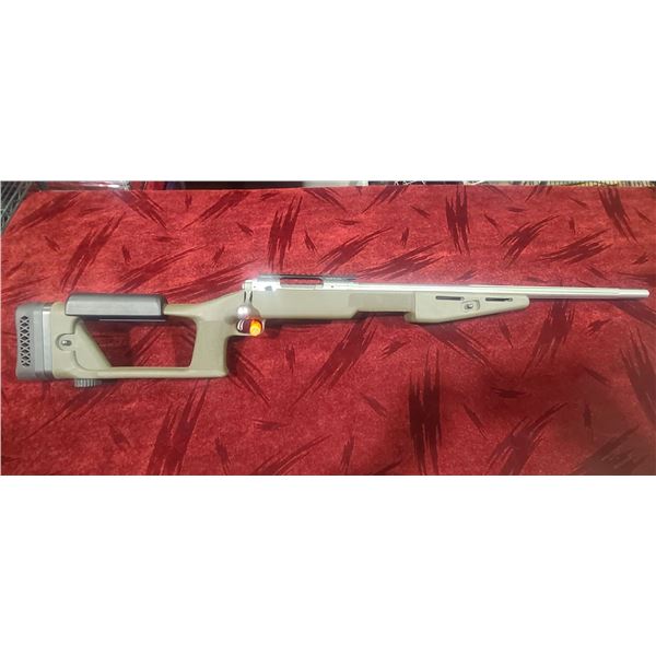 SAVAGE MODEL 12 CAL 204 RUGER - FLUTED STAINLESS STEEL BARREL INTERNAL 4 + 1 ROUND MAGAZINE