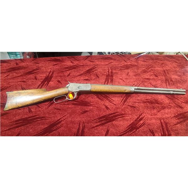 WINCHESTER MODEL 1892 .44 W.C.F LEVER ACTION - BARREL STARTS AS OCTAGON AND ROUNDS OUT HALF WAY - 24
