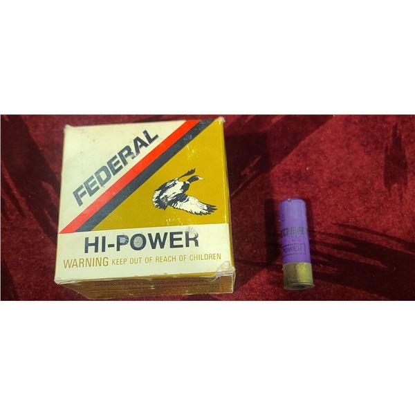19 FEDERAL HIGH POWER 16GA 1 1/8OZ 5 SHOT 2 3/4"