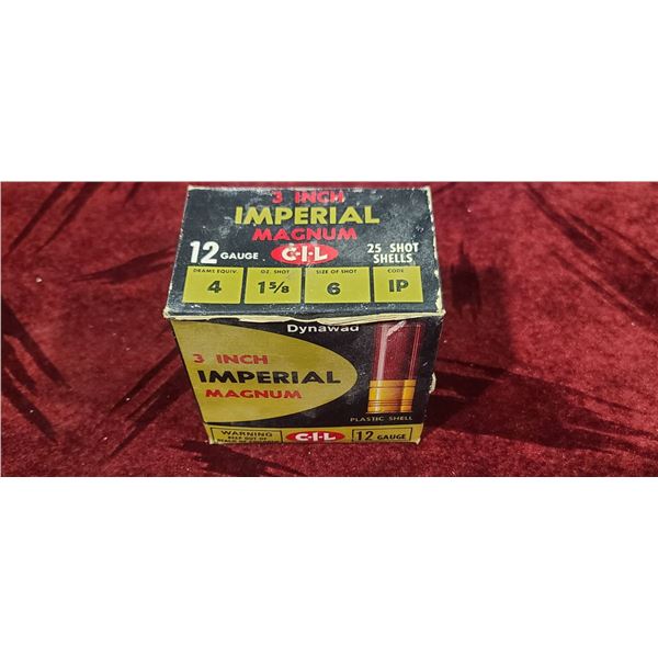 25 IMPERIAL 3" IMPERIAL MAGNUM 12GA - 1 1/5OZ - 6 SHOT