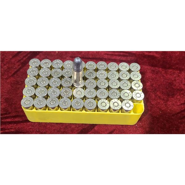 QTY50 .38 S&W NICKEL PLATE ROUNDS