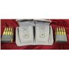 Image 2 : TWO FULL 8 ROUND M1 GARAND BANDALIERS QTY 16 ROUNDS OF 30-06 BALL - COMES WITH MILITARY POUCH