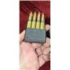 Image 5 : TWO FULL 8 ROUND M1 GARAND BANDALIERS QTY 16 ROUNDS OF 30-06 BALL - COMES WITH MILITARY POUCH