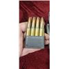 Image 6 : TWO FULL 8 ROUND M1 GARAND BANDALIERS QTY 16 ROUNDS OF 30-06 BALL - COMES WITH MILITARY POUCH