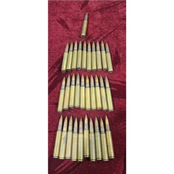 QTY31 .30(GOV'T .06) BALL SOME ARE D.C.CO .30SPRG AND OTHER MARKED DEN 42