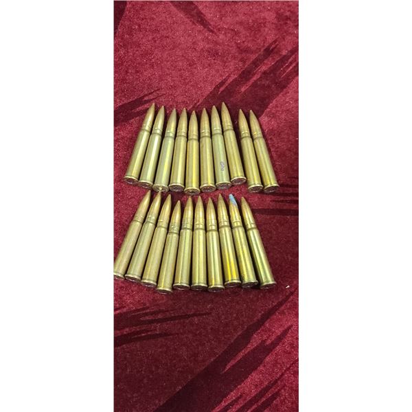 20 ROUNDS OF .303 BRITISH BALL MARKED D.A. 45 -MK.7