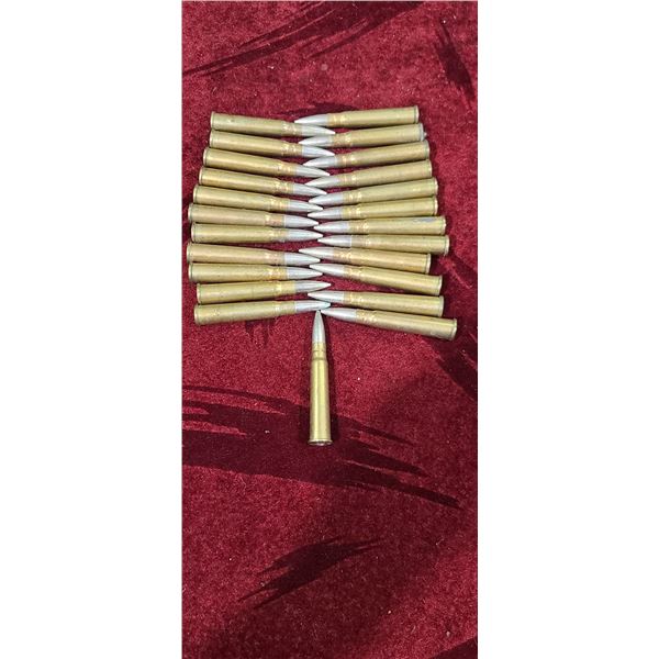 24 ROUNDS OF .303 BRITISH BALL AMMUNITION MARKED 1942