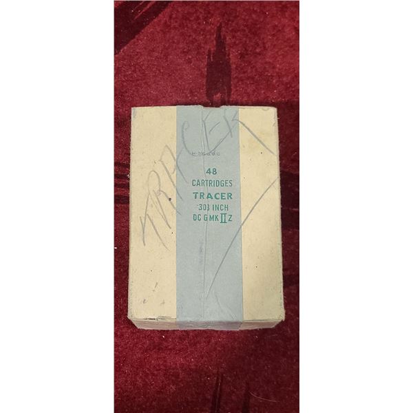 SEALED IN ORIGINAL BOX QTY 48 TRACER .303 INCH DCGKII Z