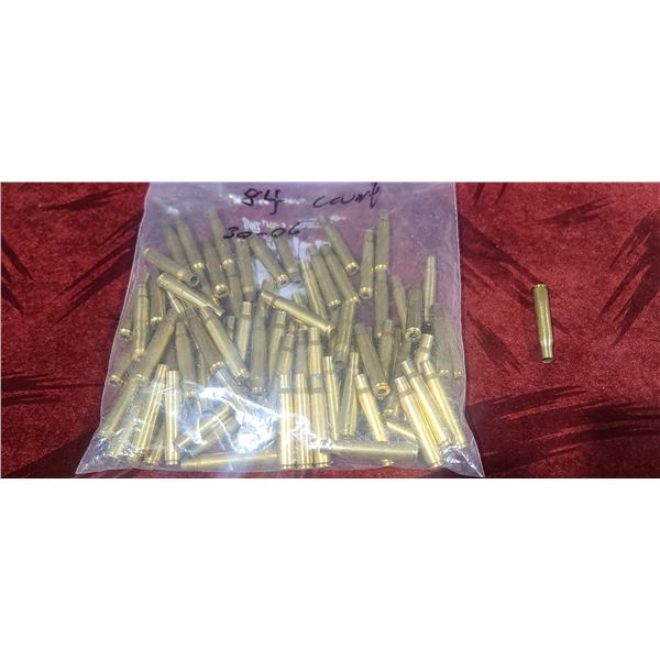 84 COUNT OF WINCHESTER 30-06 BRASS PRIMERS REMOVED