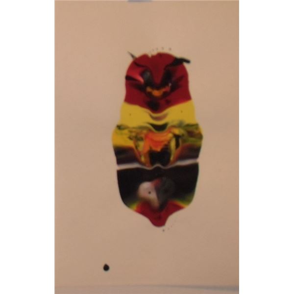 Original painting #803 Fun Owl by LangdonArt-IMAGINATION- peinture originale plaisir un Hibou ?