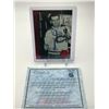 Image 2 : MAURICE RICHARD SIGNED PARKHURST TRADING CARD (FROZEN POND COA)