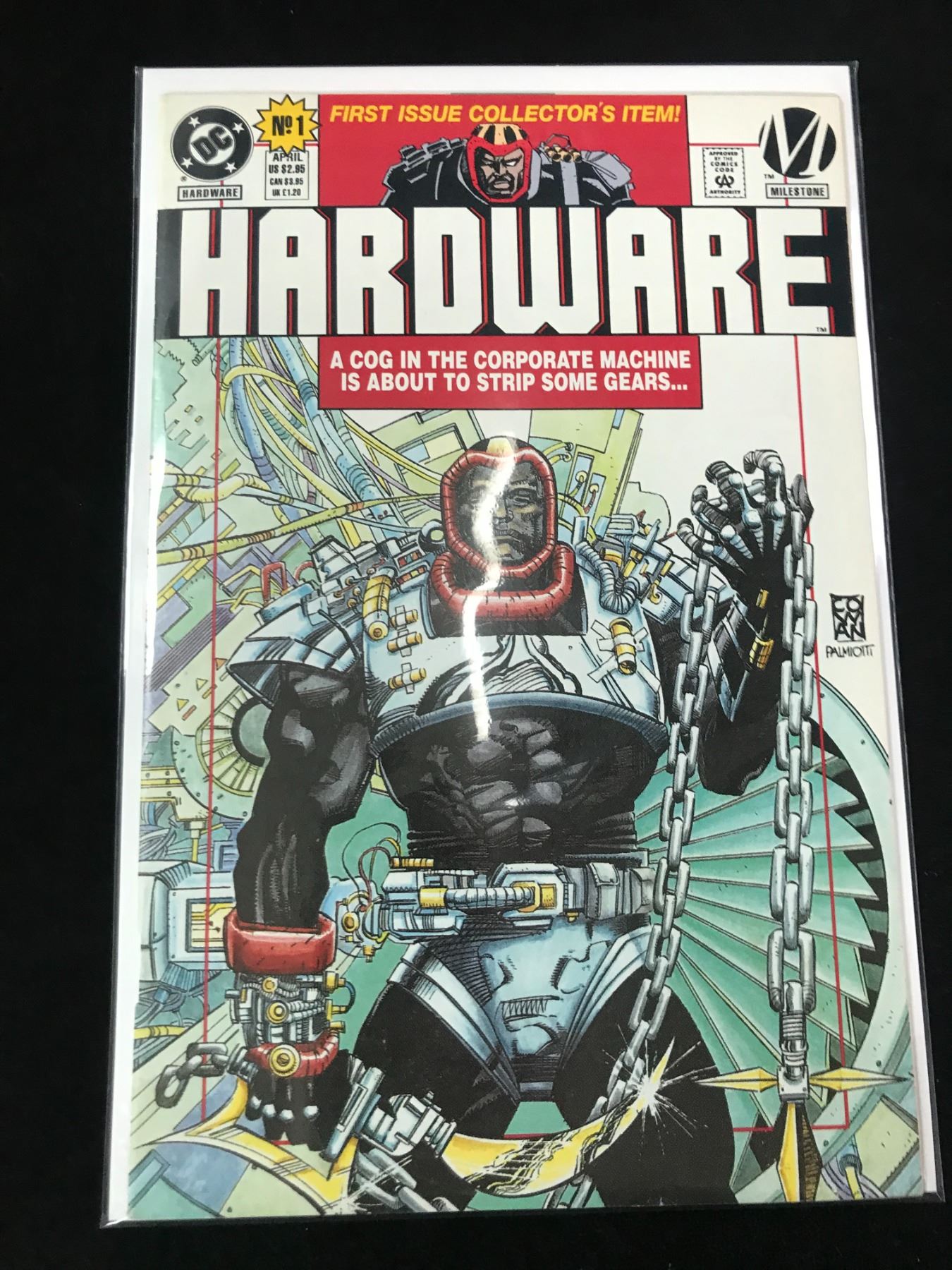 DC COMICS NO.1 HARDWARE