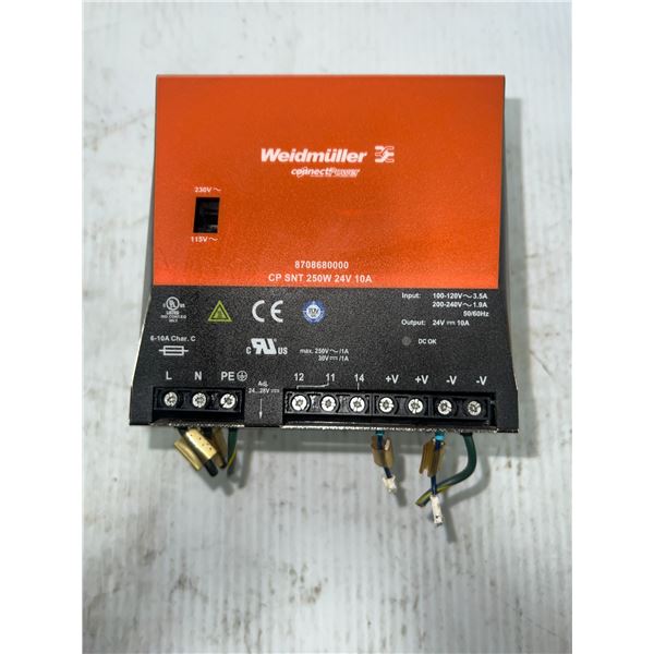 Weidmuller #8708680000 Power Supply