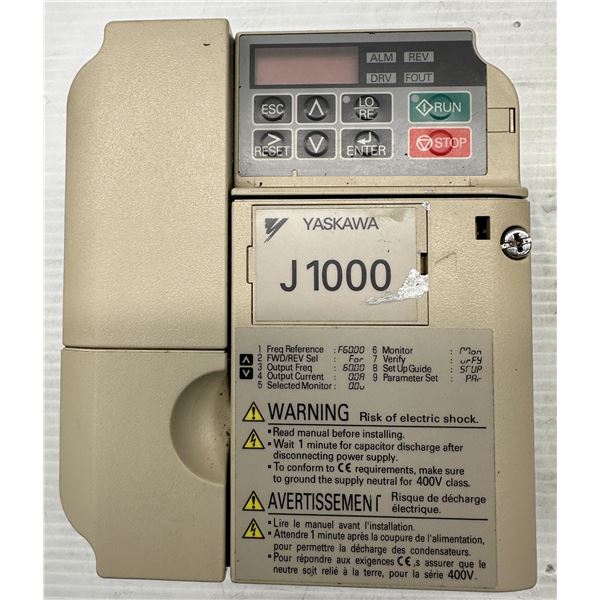 Yaskawa #CIMR-JT2A0010BAA Frequency Converter