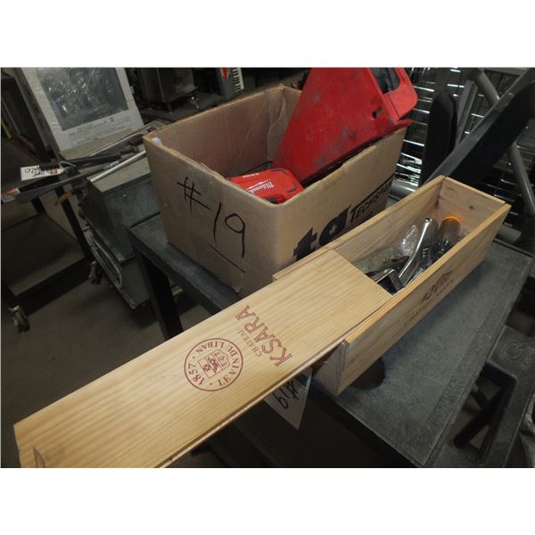 2 Boxes Of Assorted tools
