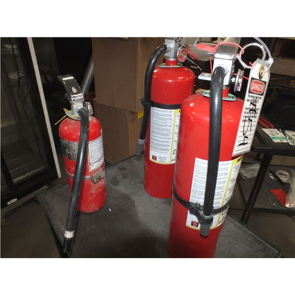3 Fire Extinguisher's