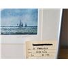 Image 3 : Framed Picture Numbered "Wind Line' by G markovicth